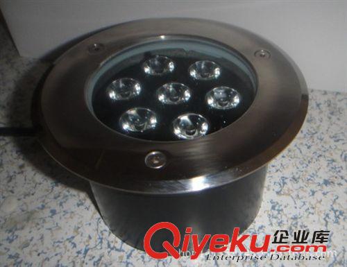 LED埋地?zé)?現(xiàn)貨熱銷led圓型七彩地埋燈 led地埋燈18w原始圖片3