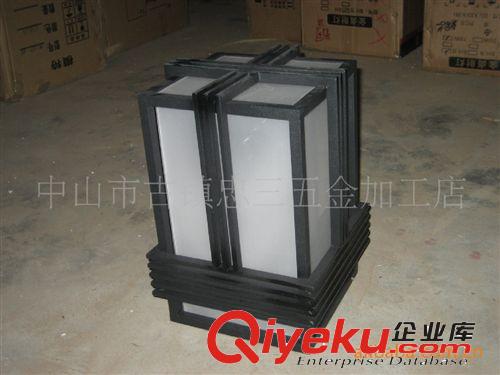 柱頭燈系列 柱頭燈 供應(yīng)鑄鋁柱頭燈  戶外圍墻燈  鐵制品柱頭燈L-46306原始圖片2
