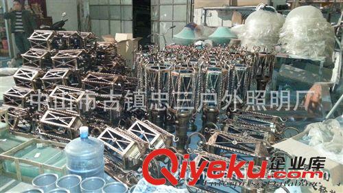 戶外壁燈 歐式壁燈 庭院燈頭 鐵藝戶外壁燈 LED戶外壁燈 新款鐵藝燈原始圖片3