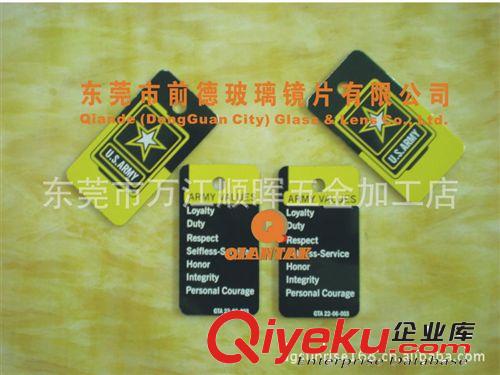 銘板標牌 供應PET標牌，顯示標牌，金屬氧化銘牌，彩晶玻璃，有機板材加工原始圖片2