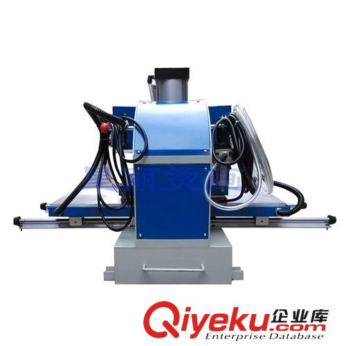 雙面發熱燙畫機 氣動雙工位三發熱板燙畫熱轉印機40*40器設備熱升華印制T恤燙鉆原始圖片2