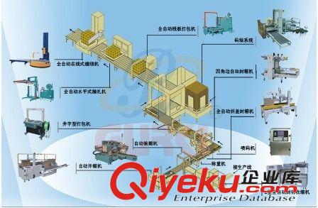 包裝流水線系列 流水線包裝 專業提供后端包裝機