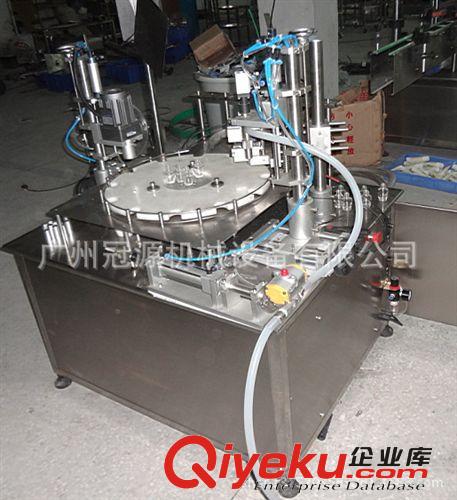 全自動灌裝機 全自動指甲油、精油、口服液、藥粉灌裝鎖蓋一體機原始圖片2