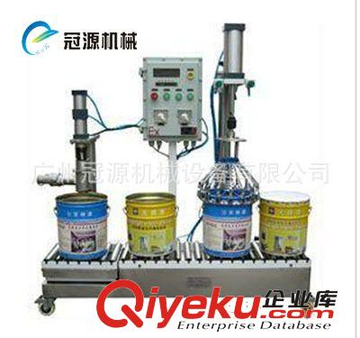 半自動灌裝機 涂料灌裝機  定量式液體灌裝機   半自動涂料灌裝機原始圖片2