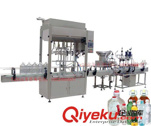 白酒、酒水灌裝生產(chǎn)線 液體灌裝設(shè)備 全自動液體灌裝旋蓋生產(chǎn)線 冠浩機械 高新技術(shù)企業(yè)