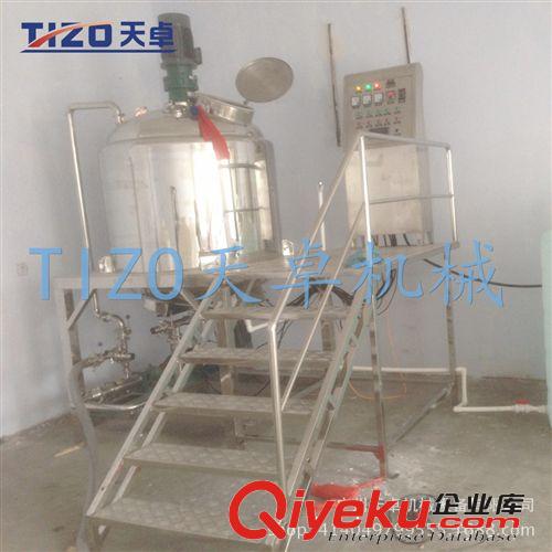 均質(zhì)攪拌機(jī)（配料罐） 廣州{zd1}價(jià)洗發(fā)水生產(chǎn)設(shè)備 瓶裝洗發(fā)水生產(chǎn)機(jī)器 洗發(fā)水加工機(jī)器原始圖片3