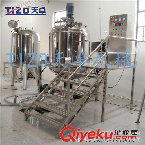 均質(zhì)攪拌機(jī)（配料罐） 廣州專業(yè)生產(chǎn)洗滌設(shè)備洗發(fā)水設(shè)備護(hù)發(fā)素生產(chǎn)機(jī)器洗發(fā)水生產(chǎn)技術(shù)原始圖片2