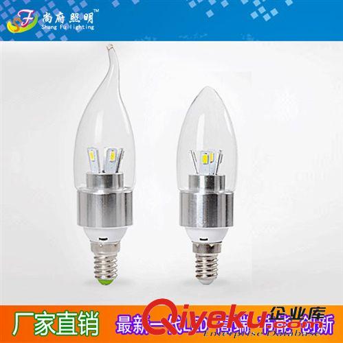 LED蠟燭燈 led蠟燭燈泡 小螺口e14 5630貼片led節(jié)能燈泡 3W  led燈泡 尖泡燈