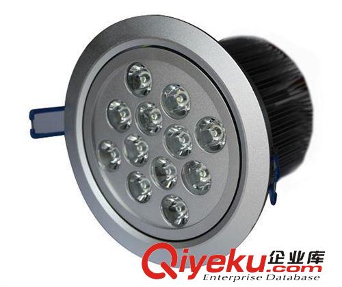LED天花燈 廠家供應LED室內照明燈 12W天花燈，原始圖片3