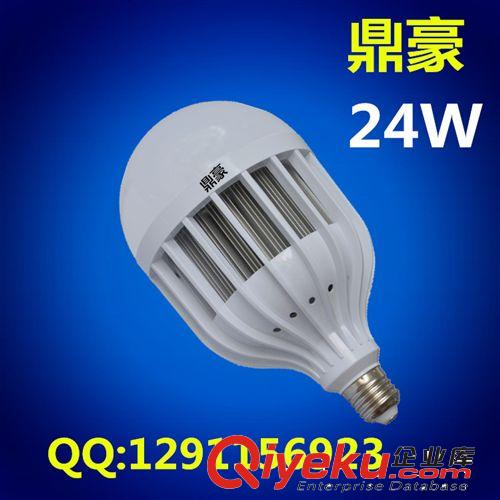 LED塑料球泡 批發 24W大功率led球泡燈 帶散熱器LED燈泡 恒流帶IC塑料球泡燈