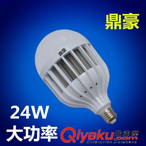 LED塑料球泡 批發 24W大功率led球泡燈 帶散熱器LED燈泡 恒流帶IC塑料球泡燈