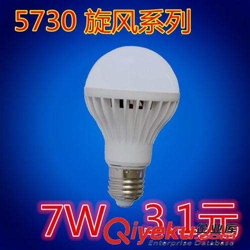 LED塑料球泡 12月大促 中山廠家批發(fā)LED球泡 LED燈泡3W5W7W9W12W15W塑料球泡原始圖片2