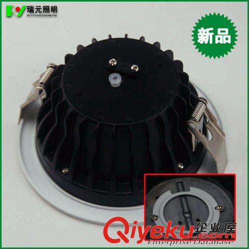 LED筒燈---按功率分類 LED筒燈外殼套件 8寸筒燈套件 30W大功率筒燈外殼套件 LED天花燈原始圖片3