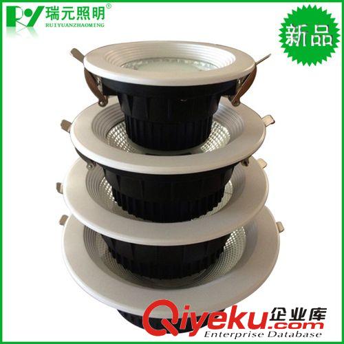 LED天花燈按功率分類 8寸COB筒燈外殼 LED天花筒燈外殼COB LED筒燈COB套件外殼 LED筒燈原始圖片3