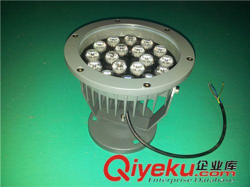 LED投光燈 LED戶外亮化大功率投光燈18W圓形LED投光燈原始圖片3