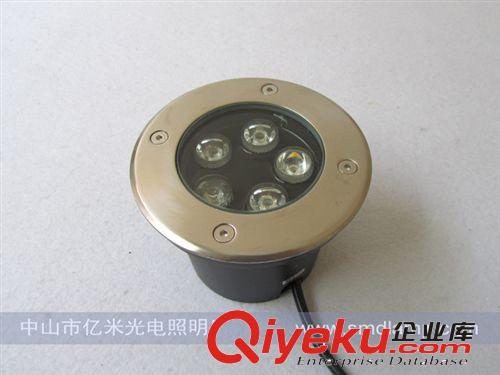 LED地埋燈 金黃光15W大功率LED埋地?zé)?圓形LED地埋燈