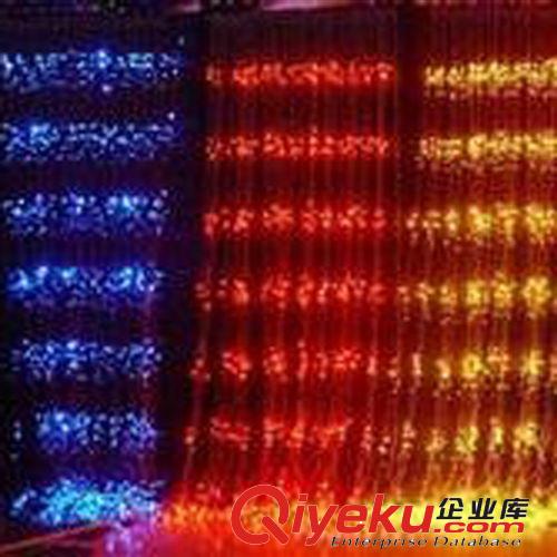 LED燈串 50w瀑布燈串 漂亮瀑布燈串 廠家生產瀑布燈串 3*1米瀑布燈串