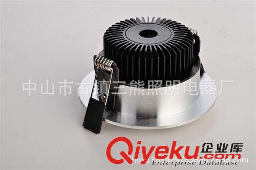 筒燈 供應新款高品質節能LED筒燈天花燈 2.5寸5W漆白高光銀LED筒燈原始圖片3
