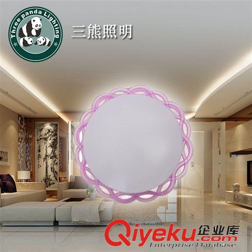 家裝建材 三熊照明廠家直銷 高品質LED太陽花吸頂燈13W led貼片吸頂燈
