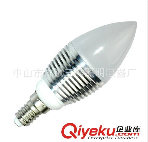 其他-照明工業 廠家供應 銀色乳白芝麻尖泡燈 超亮led球泡燈  GL-105 1*50/箱