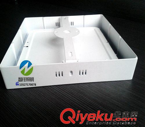 》面板燈/外殼 廠家直銷LED明裝方形面板燈3W/外徑90mm/ 外殼 吸頂燈室內照明