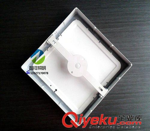 》面板燈/外殼 廠家直銷LED明裝方形面板燈3W/外徑90mm/ 外殼 吸頂燈室內照明
