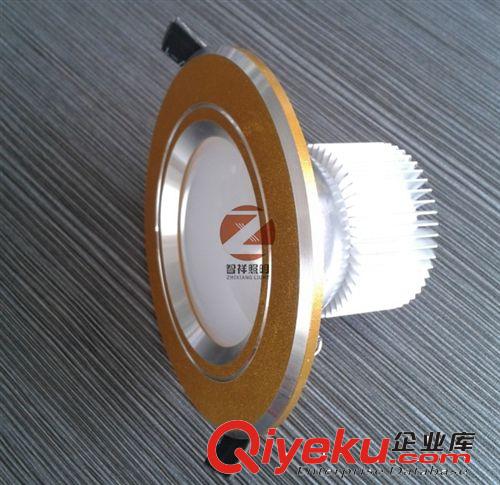 》LED筒燈 豪華LED8寸18W鋁基板貼片車鋁筒燈外殼/套件/燈殼大功率現(xiàn)貨出售原始圖片3