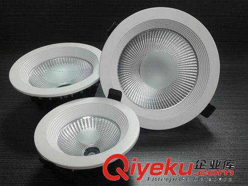 》LED格柵燈 gd天花燈辦公照明9W方形圓角LED大功率格柵燈外殼/套件/燈殼/