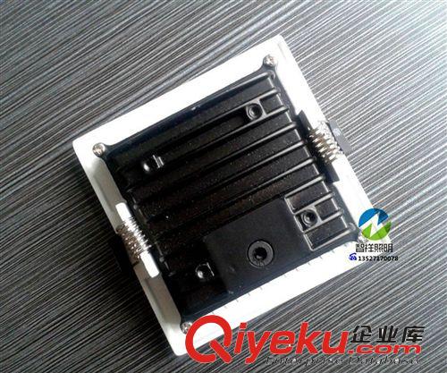 》LED格柵燈 天花燈4W方形直角LED大功率格柵燈外殼/套件/燈殼/格子燈辦公照明原始圖片3