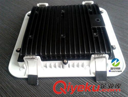 》LED格柵燈 gd25W方形圓角LED大功率格柵燈外殼/套件/燈殼/天花燈辦公照明原始圖片2