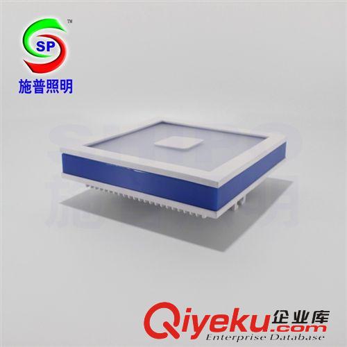 {zx1}產品 新款LED過道燈 平板燈12W18W 24W面板燈廠家 方形明裝面板燈筒燈