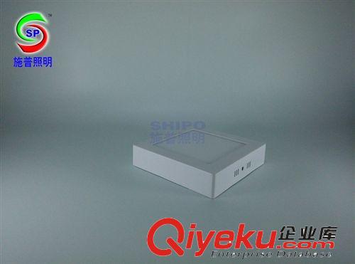 明裝面板燈 {zx1}款LED明裝方形面板燈6.5寸12W 170*170mmled吸頂式平板燈套件