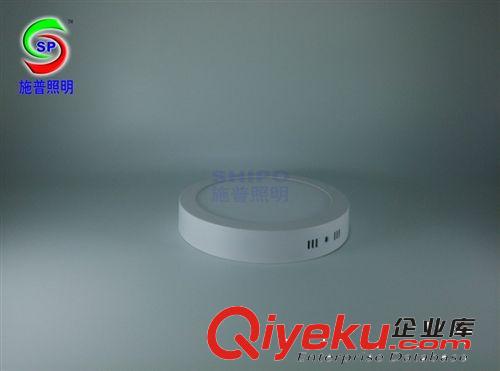 明裝面板燈 大量庫存LED圓形明裝面板燈18W/225mm/9寸LED室內照明 面板燈成品