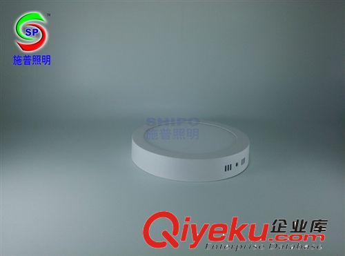 明裝面板燈 {zx1}款LED明裝面板燈成品6.5寸12W直徑170mm led吸頂式天花燈成品