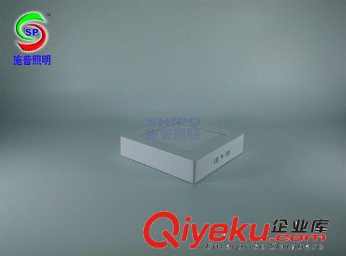 明裝面板燈 熱銷款LED方形明裝面板燈6w 120mm 5寸led吸頂式筒燈 面板燈成品