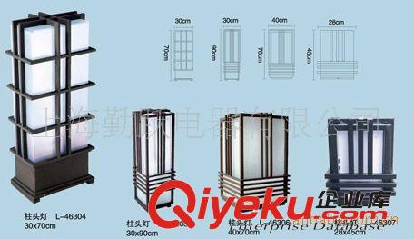 柱頭燈 古鎮(zhèn)燈具廠家批發(fā)戶外鋁制/不銹鋼柱頭燈 圍墻頭燈原始圖片2