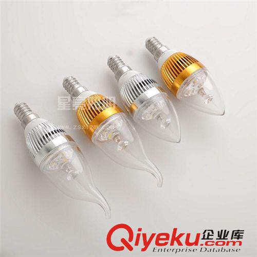 LED蠟燭泡 廠家供就LED蠟燭泡3W 蠟燭燈光源 LED節(jié)能燈 水晶燈燈泡