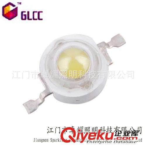 【1-3W暖白燈珠】 LED燈珠,大功率1W燈珠,1WLED，晶元1W燈珠，LED原始圖片2