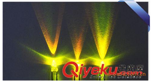 3mm直插式LED 發(fā)光二極管LED廠家直銷;3mm圓頭有邊四元綠色高亮;質(zhì)量穩(wěn)定原始圖片3