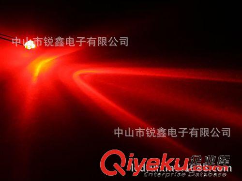 定做1.8mm系列 1.8mm奶嘴型白發紅led燈珠原始圖片2