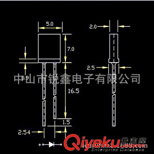 優(yōu)質(zhì)方型燈系列 供應(yīng)方型燈led發(fā)光二極管257黃發(fā)黃 質(zhì)量穩(wěn)定