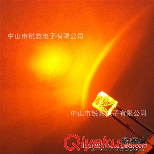 優質方型燈系列 供應方形234橙光橙色led發光二極管原始圖片2