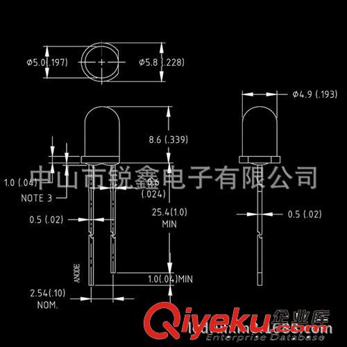 優(yōu)質閃燈系列 優(yōu)質5mm圓頭七彩快閃led燈珠