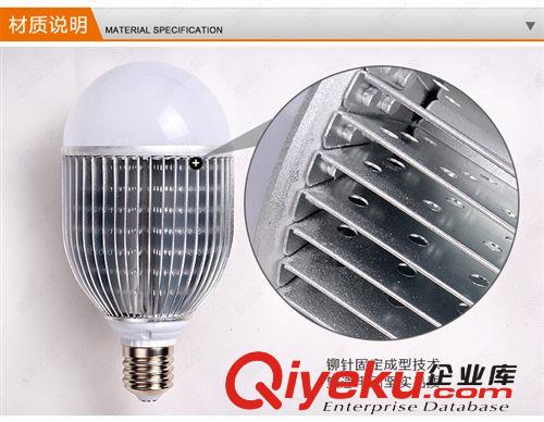 LED室內(nèi)照明 LED球泡燈30W36W 鰭片節(jié)能燈   居家超亮原始圖片3