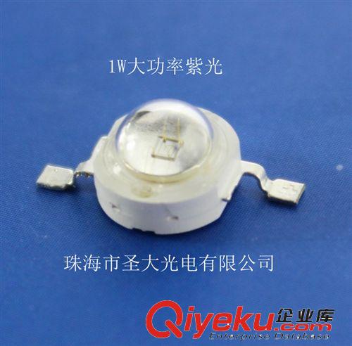UV 紫光LED系列 紫光LED 大功率封裝  美甲機及光固化專用光源 390-420nm 光衰小