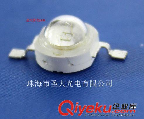 UV 紫光LED系列 紫光LED 大功率封裝  美甲機及光固化專用光源 390-420nm 光衰小