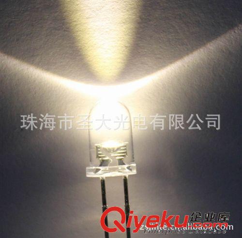 零光衰直插LED系列 暖白光LED發光管 暖白LED發光二極管 暖白光LED燈珠  高亮低光衰