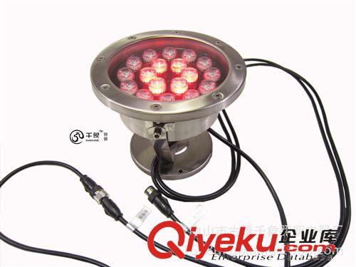 LED水底灯 千象led水底灯18W RGB 24v led水下灯 DMX512 射灯 厂家供应