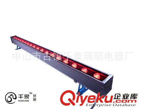 LED洗墙灯 千象LED洗墙灯 全彩 18W 24V 用于外墙 路桥厂家供应质保2年