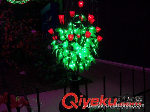 LED果樹燈、盆景樹燈系列 1米 玫瑰花瓶燈原始圖片2